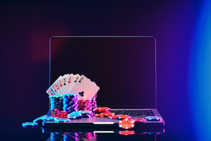 Live Three Card Poker table displayed on mobile phone running link mariatogel app